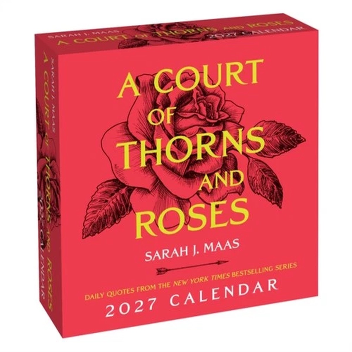 A Court of Thorns and Roses 2027 Day-to-Day Calendar by Sarah J. Maas (Calendar)